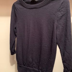 Navy blue sweater